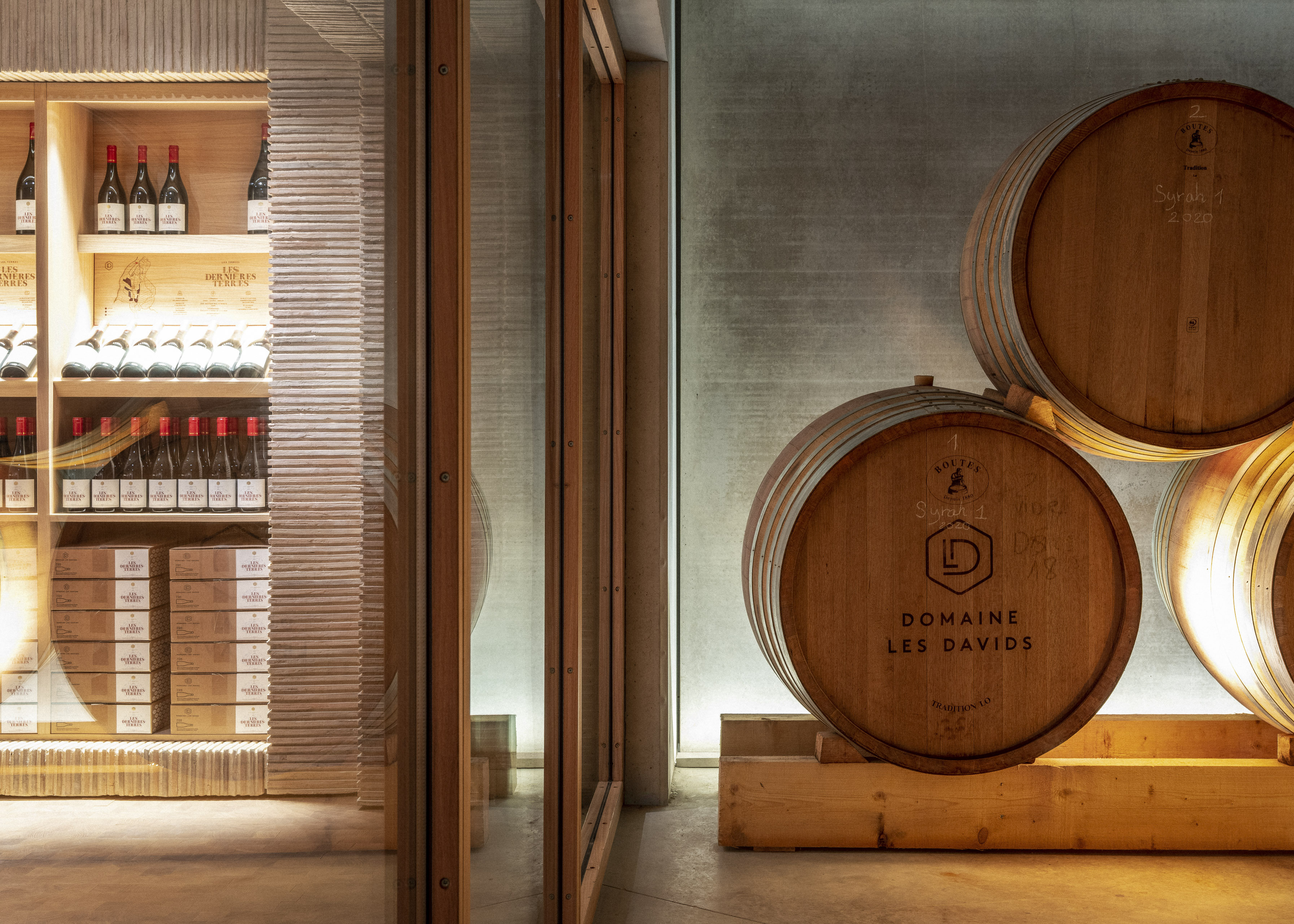 Vignobles en Sc�ne : M�moire du vignoble : d�couverte d'anciens mill�simes au domaine Les Davids