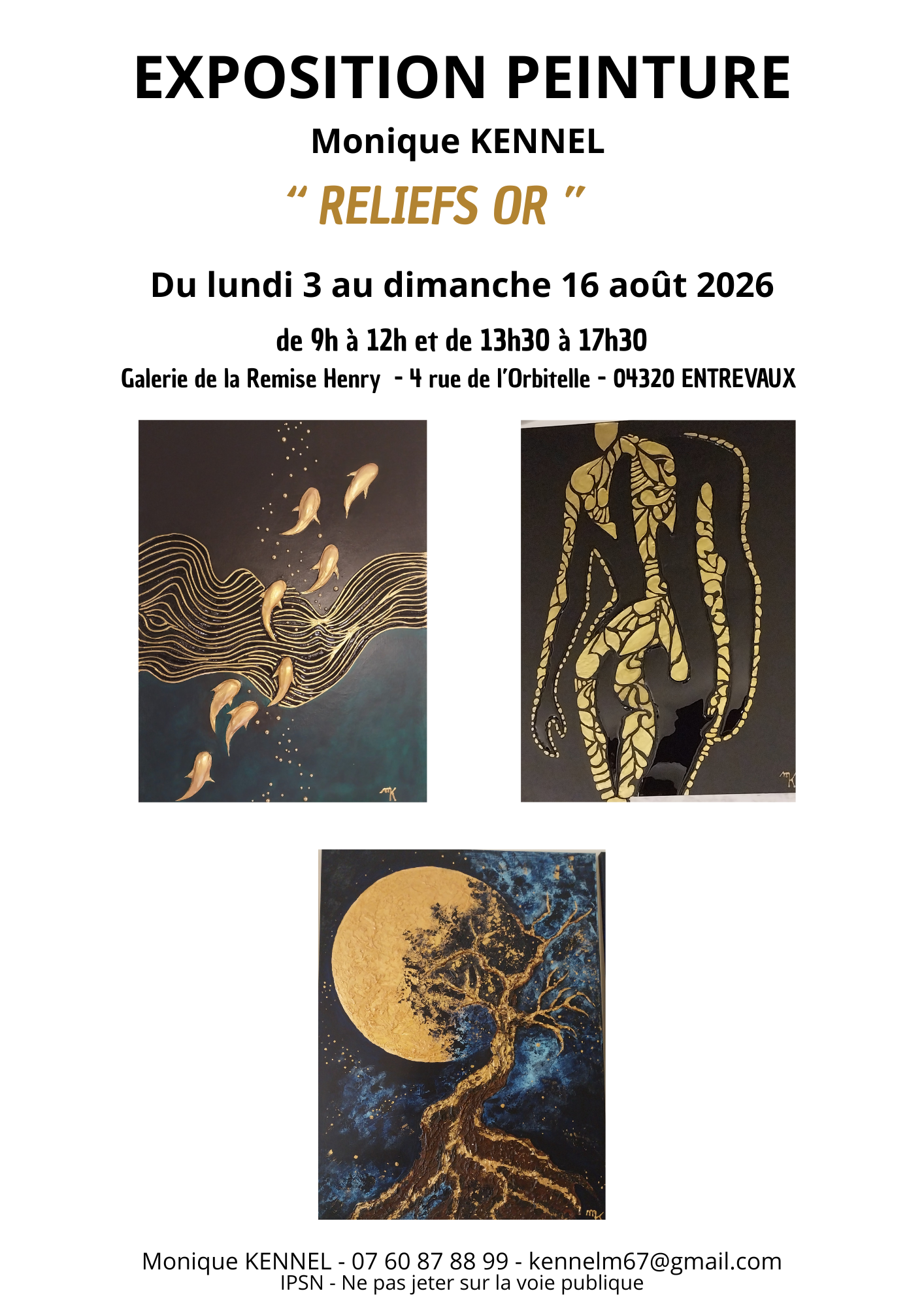 Exposition Monique Kennel