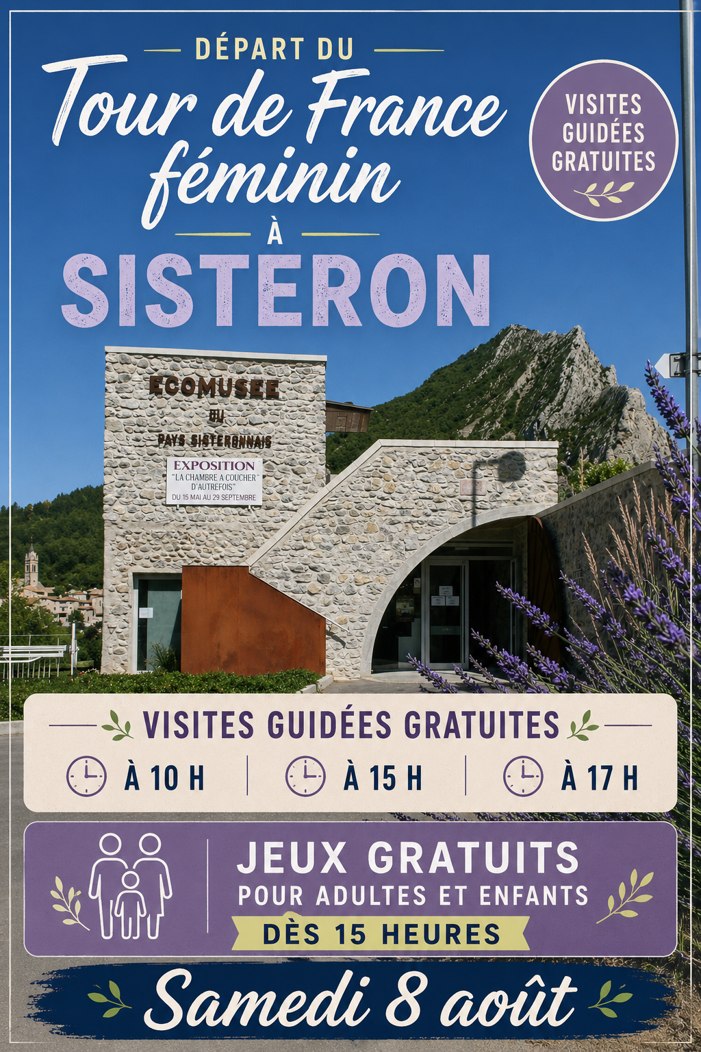 Tour de France Femmes : visites guid�es de l'�comus�e et jeux