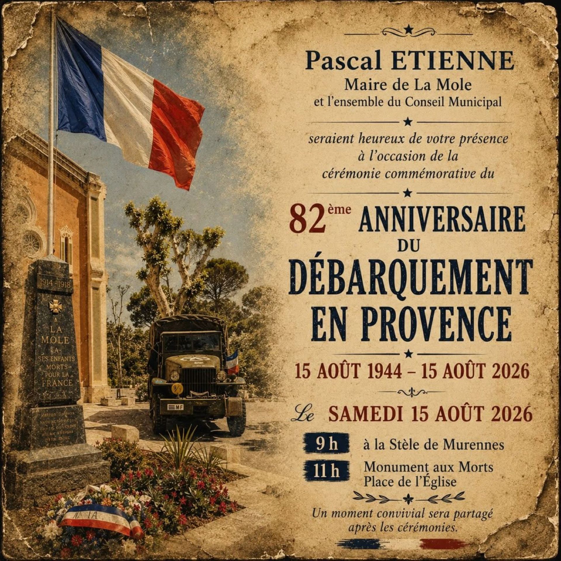 82�me Anniversaire du D�barquement en Provence