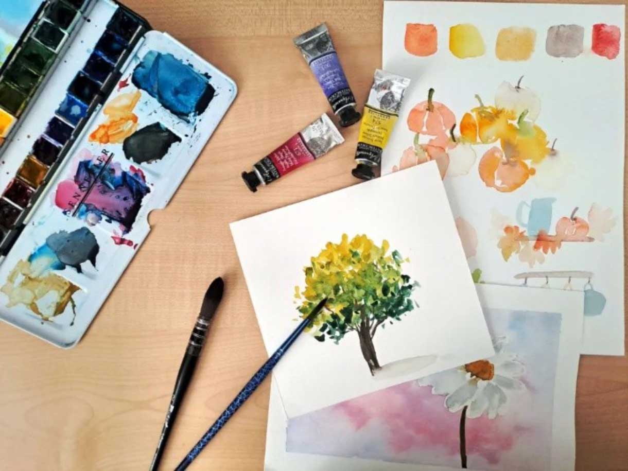 Exposition �Couleurs aquarelle�