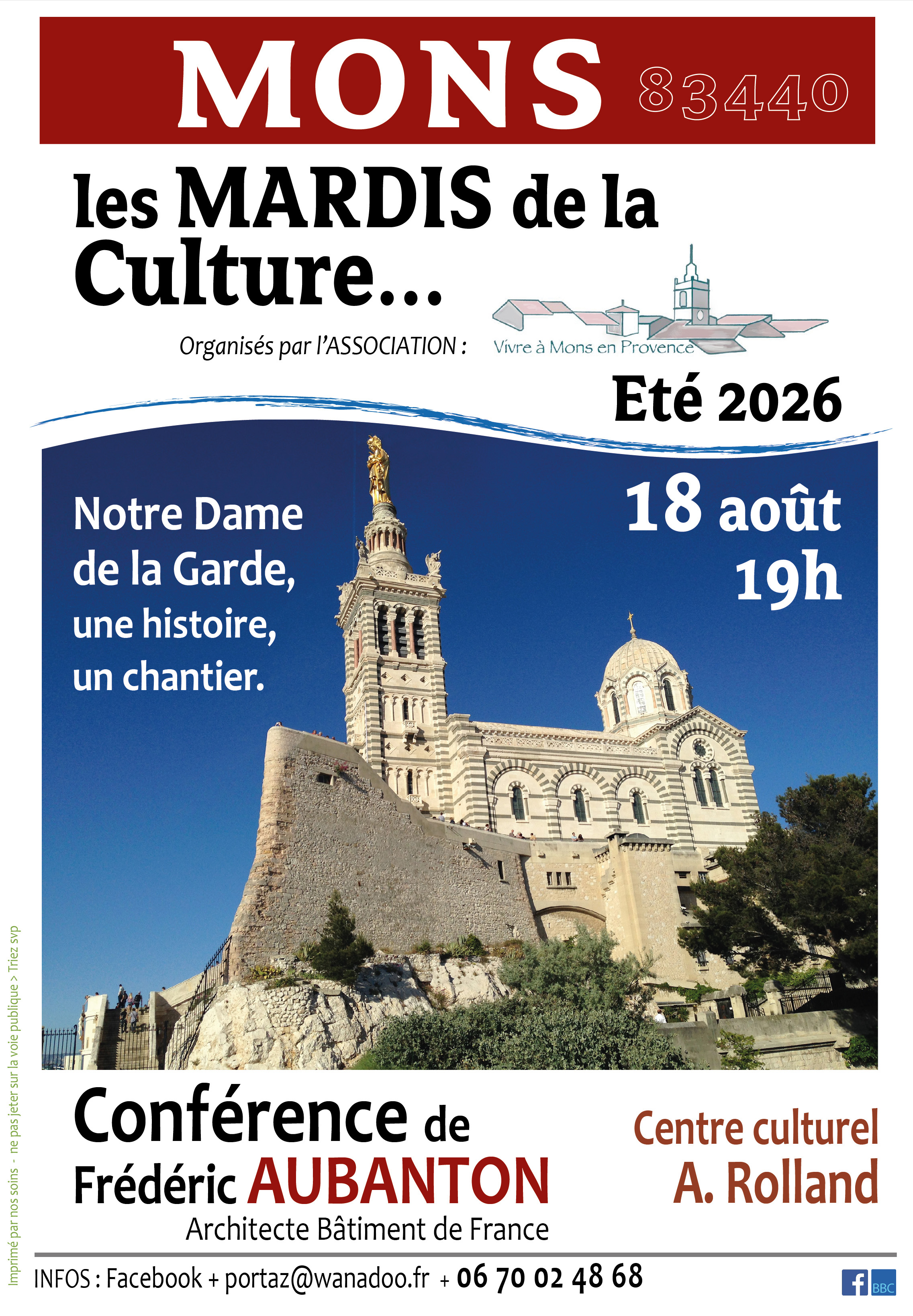 Les Mardis de la Culture - conf�rence 