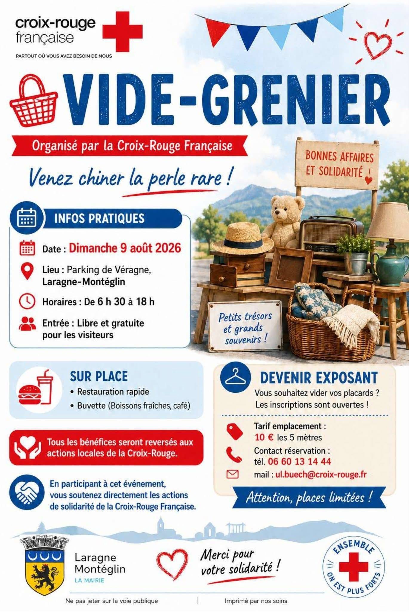 Vide greniers de la Croix-Rouge