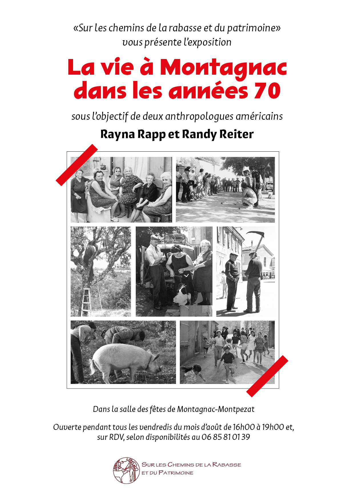 La vie � Montagnac dans les ann�es 70