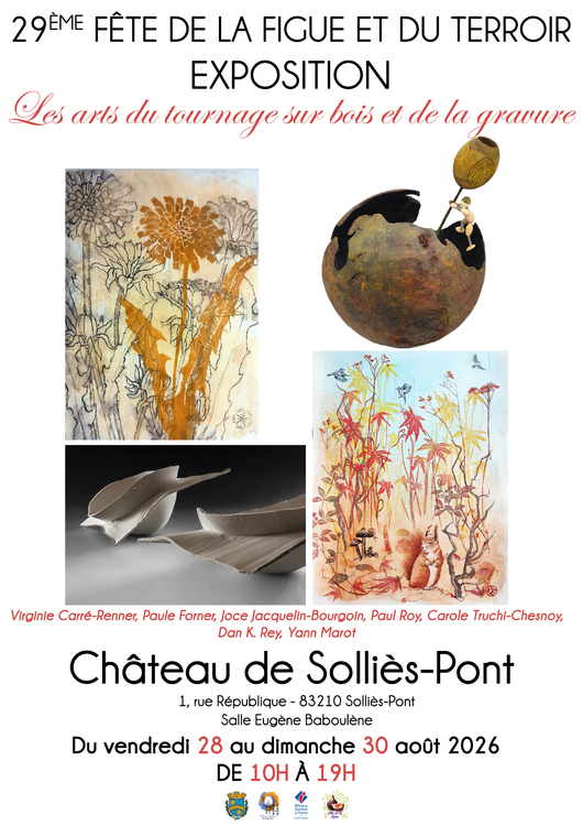 Exposition Les arts du tournage sur bois et de la gravure
