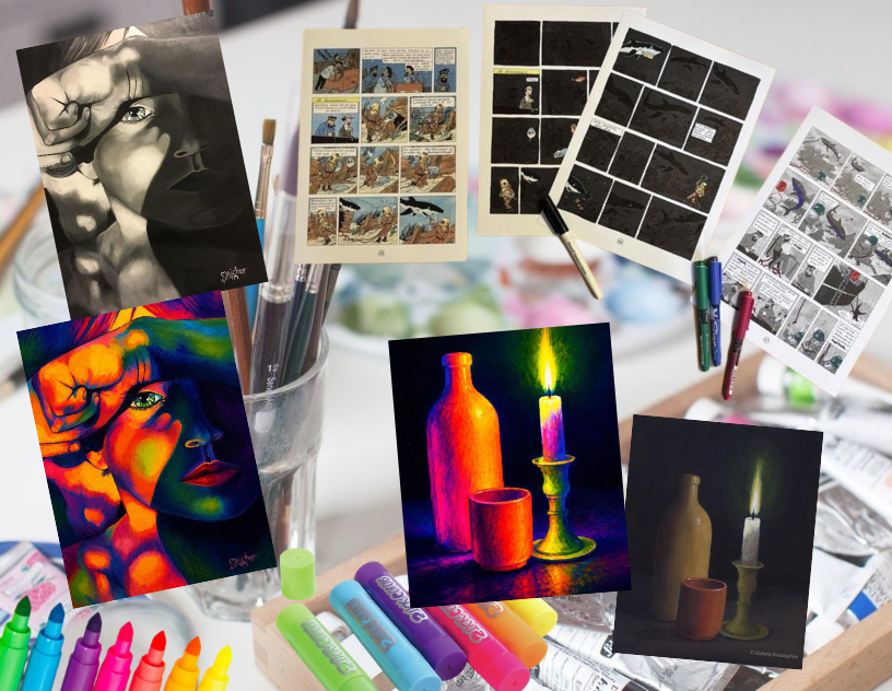 Ateliers cr�atifs au cente d'art