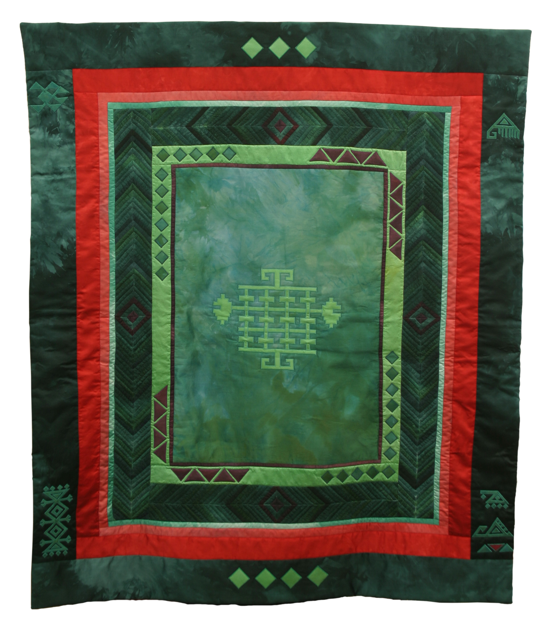 Exposition d'art textile sur soie de Friederik Bach