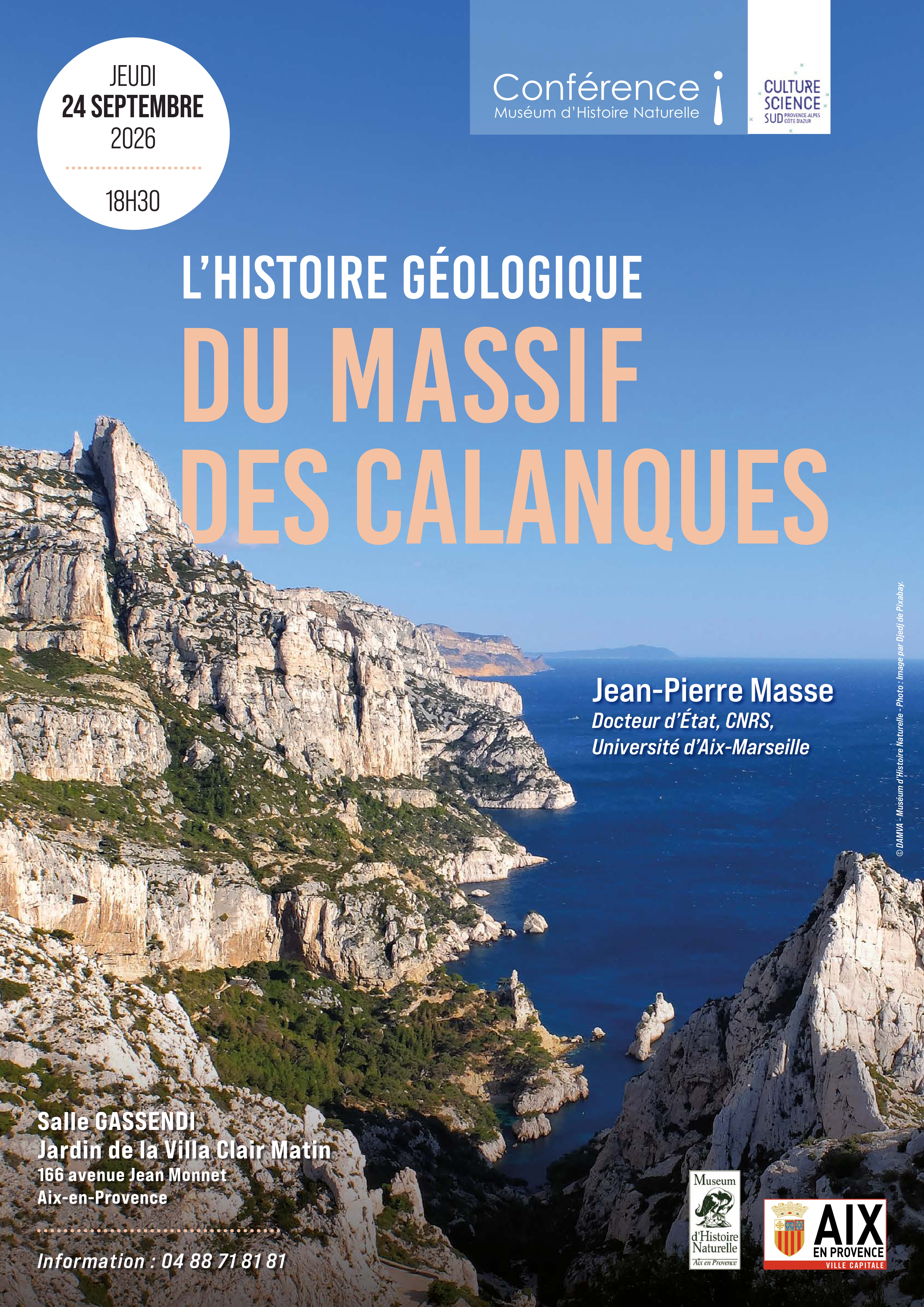 Conf�rence - L�histoire g�ologique du Massif des Calanques