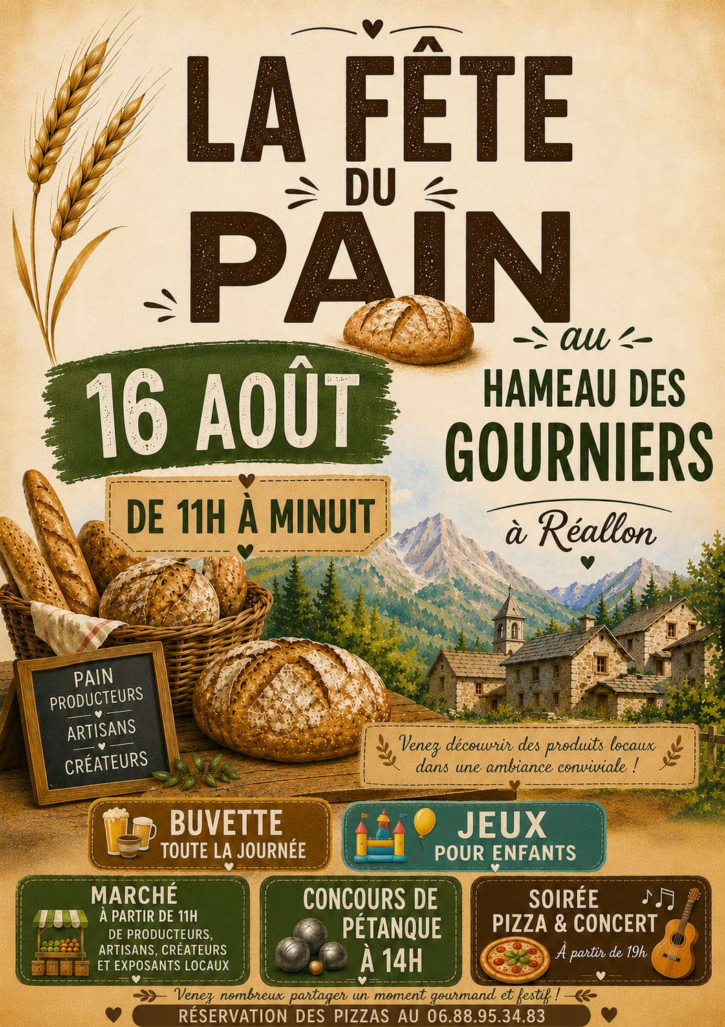 F�te du pain de R�allon