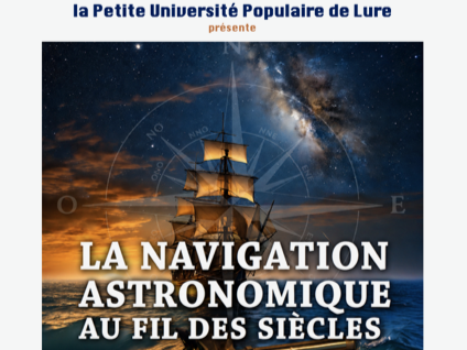 La Petite Universit� Populaire Lure re�oit Christophe Marion 