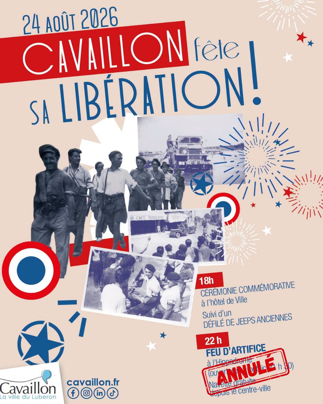 Cavaillon f�te sa lib�ration !