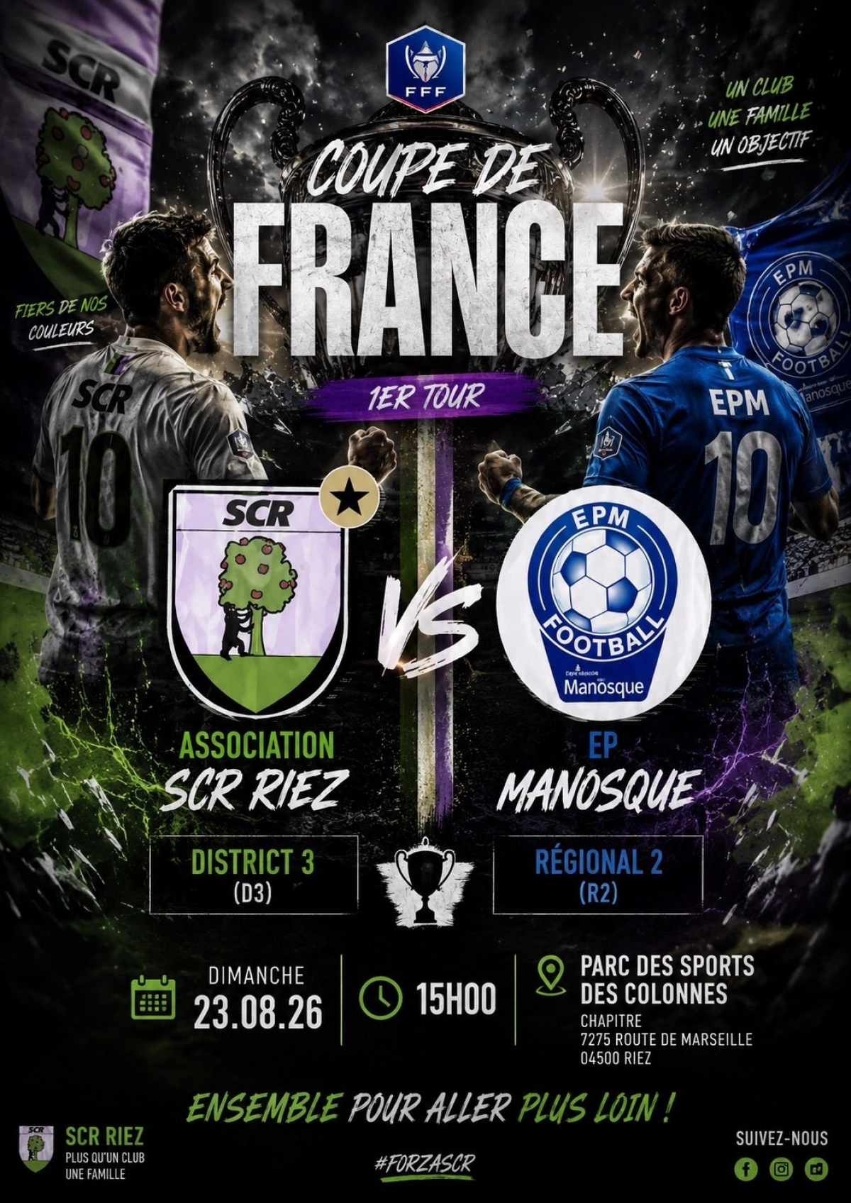 Coupe de France - SC Riez vs EP Manosque