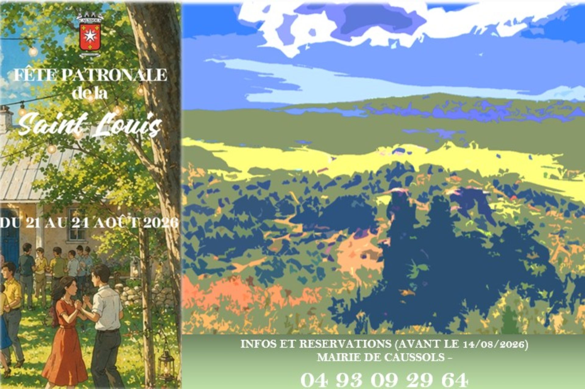 F�te patronale La Saint Louis de Caussols