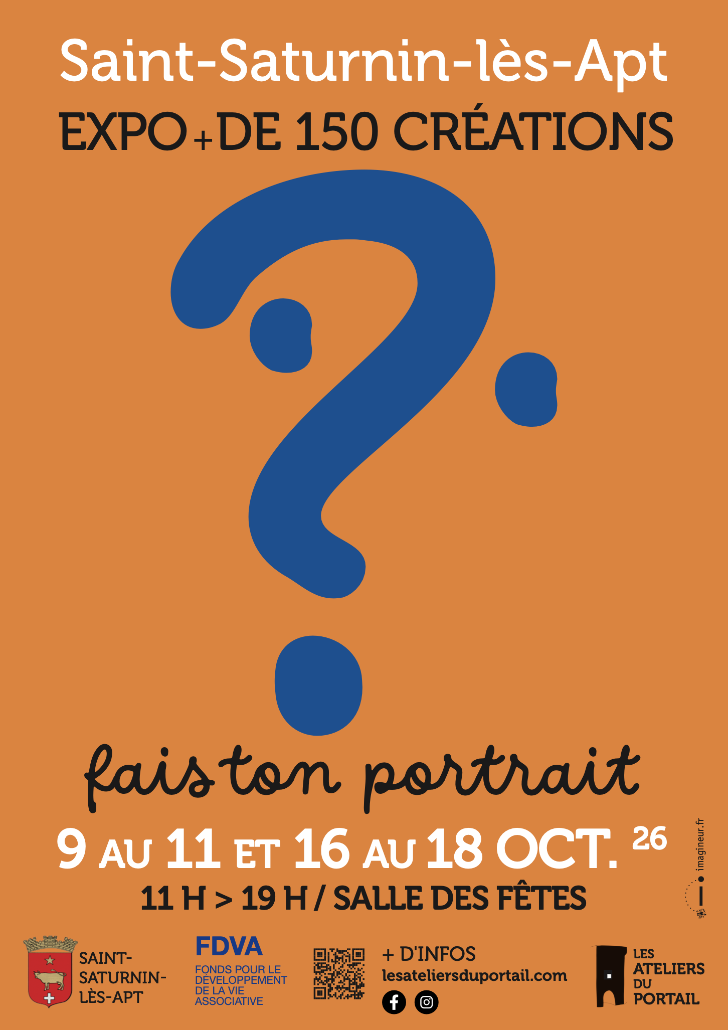Fais ton Portrait, grande exposition de + de 150 cr�ations