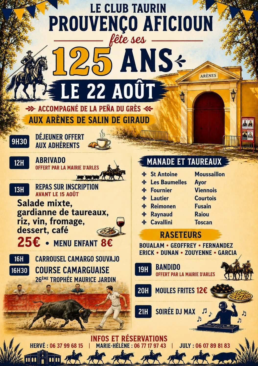 Les 125 ans de Prouven�o Aficioun