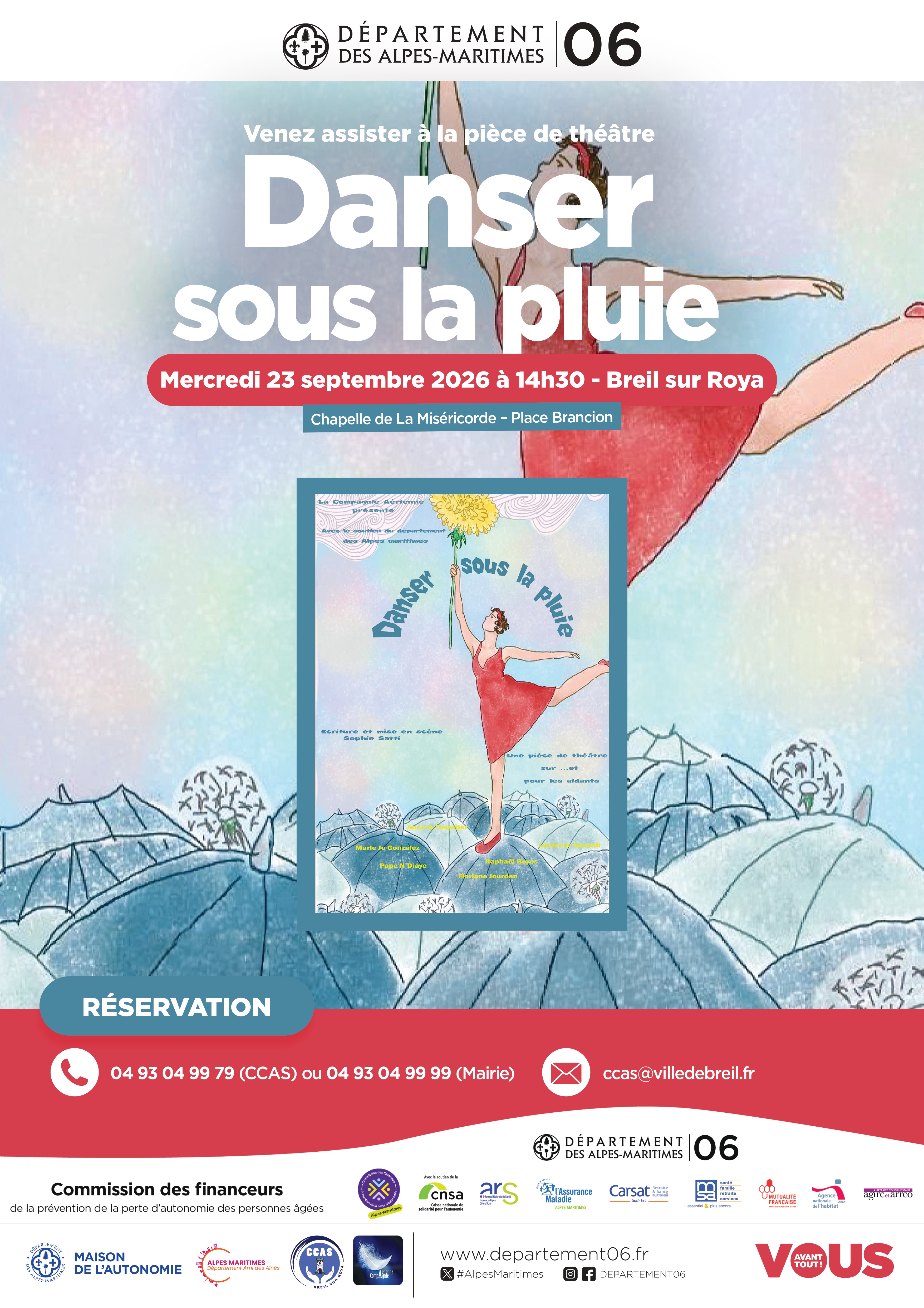 Th��tre : Danser sous la pluie
