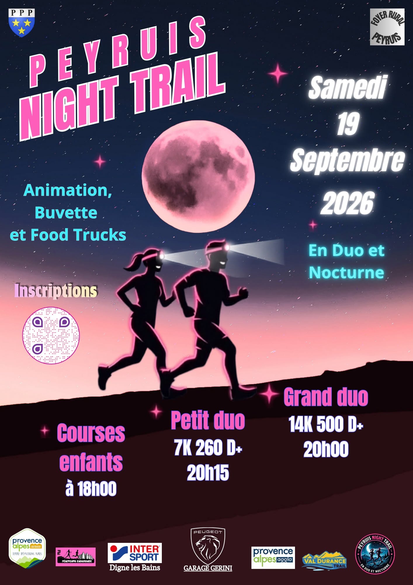 Peyruis night trail � Peyruis