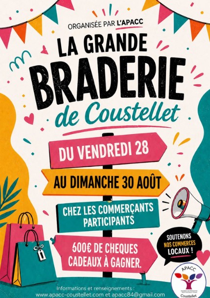 La grande braderie de Coustellet