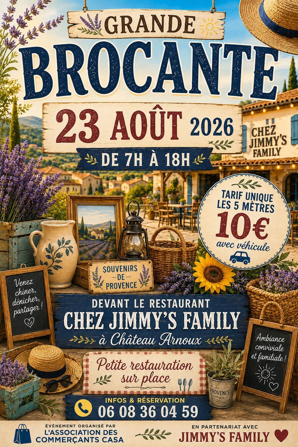 Brocante � Ch�teau-Arnoux