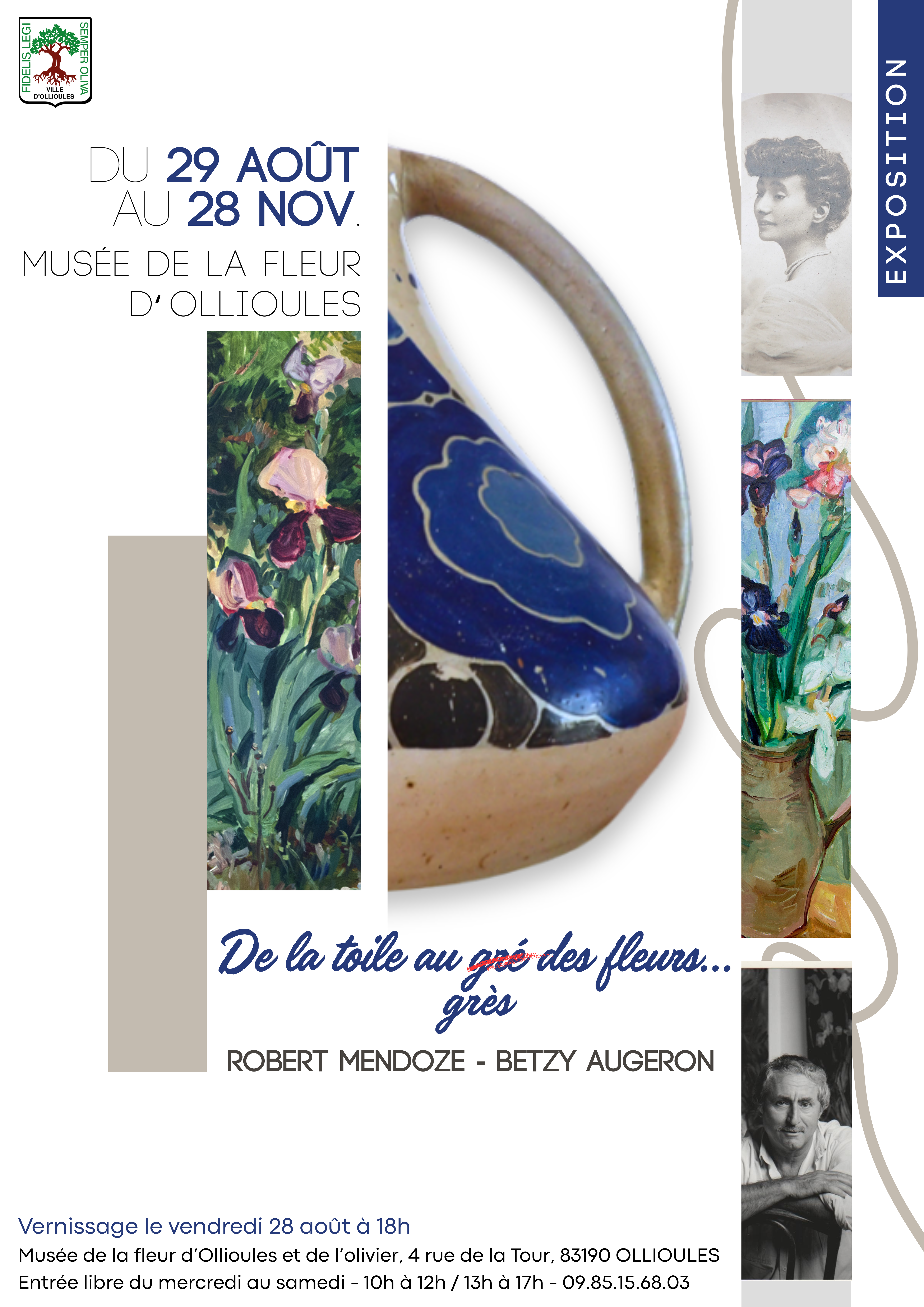 Visite guid�e de l'exposition 