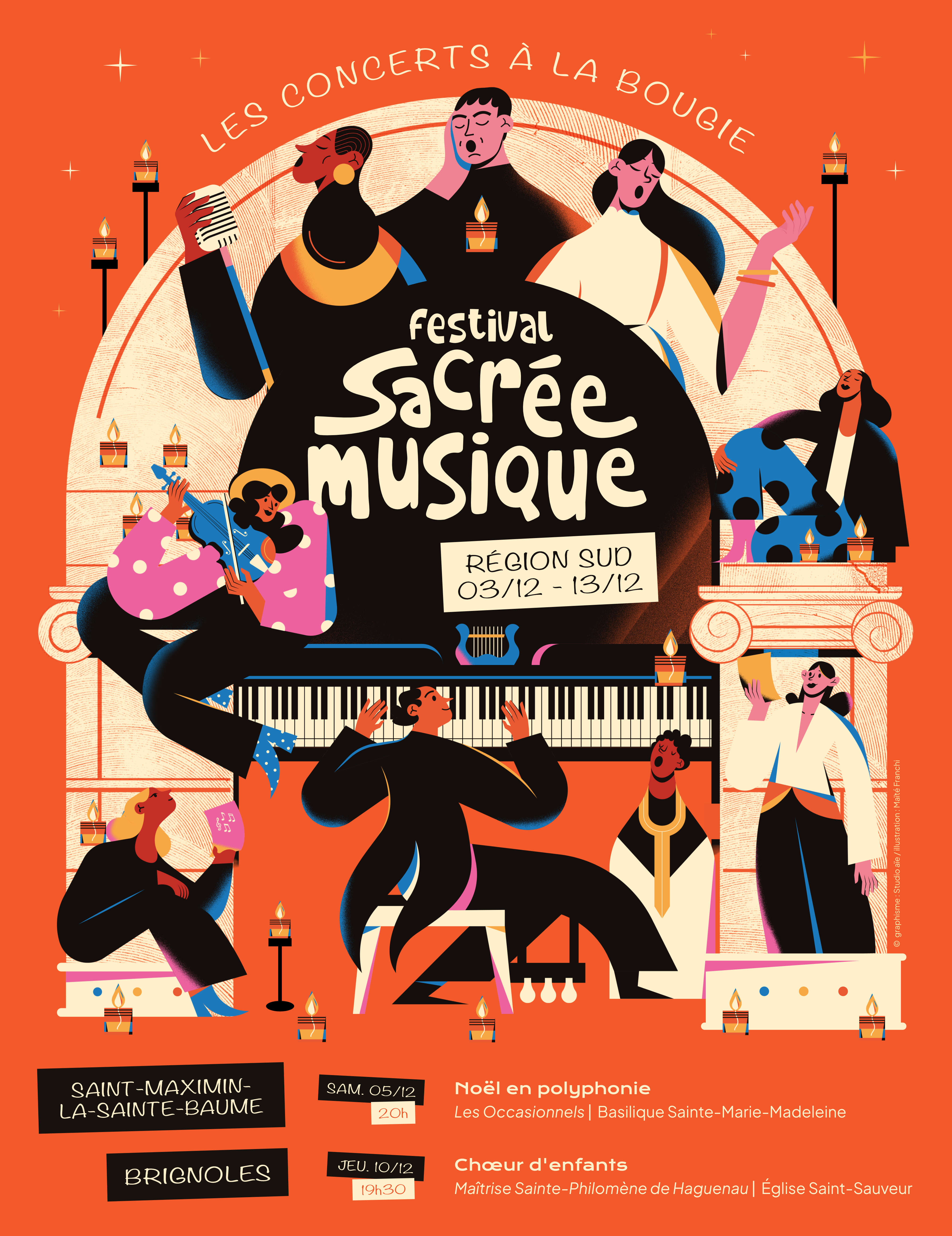Concert : Les Occasionnels - No�l en polyphonie | Festival Sacr�e Musique