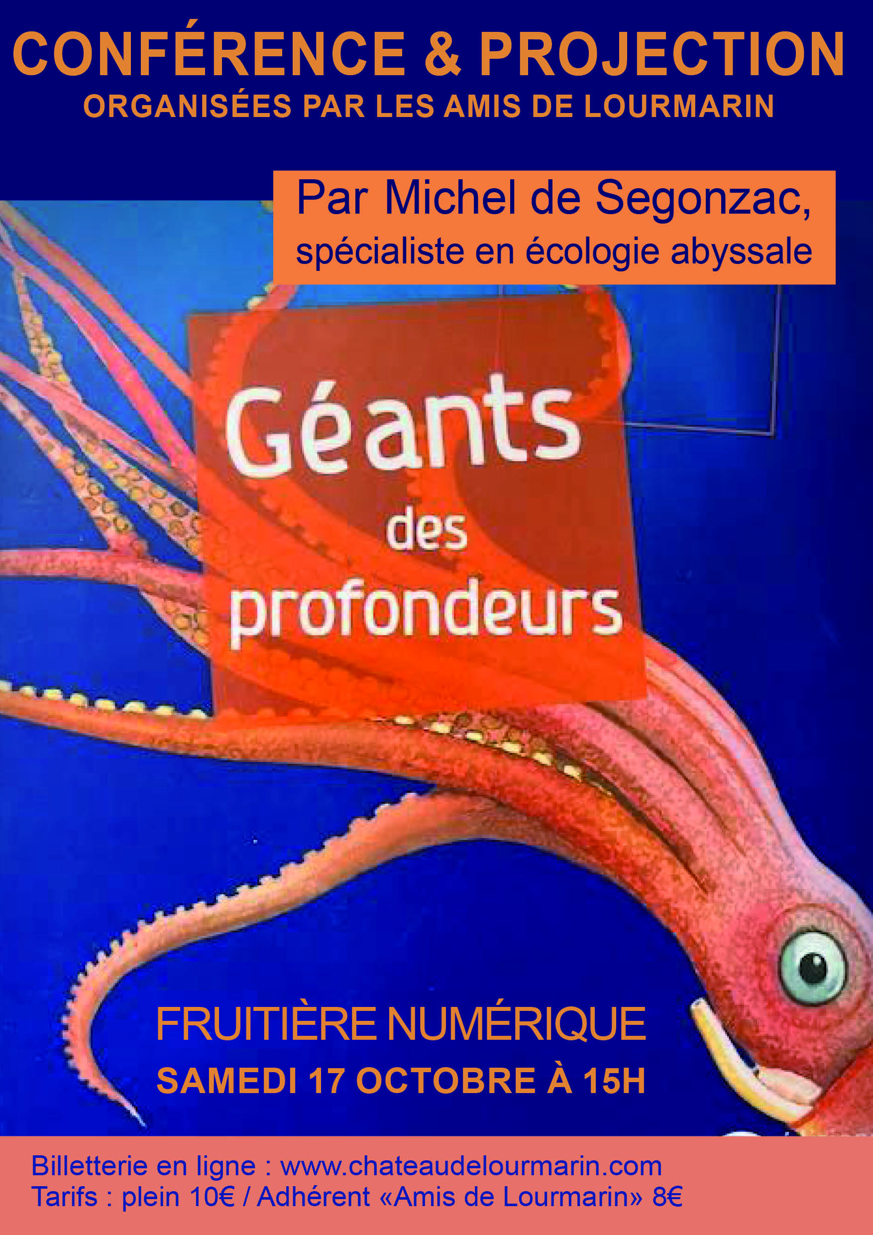 Conf�rence et projection - G�ants des profondeurs