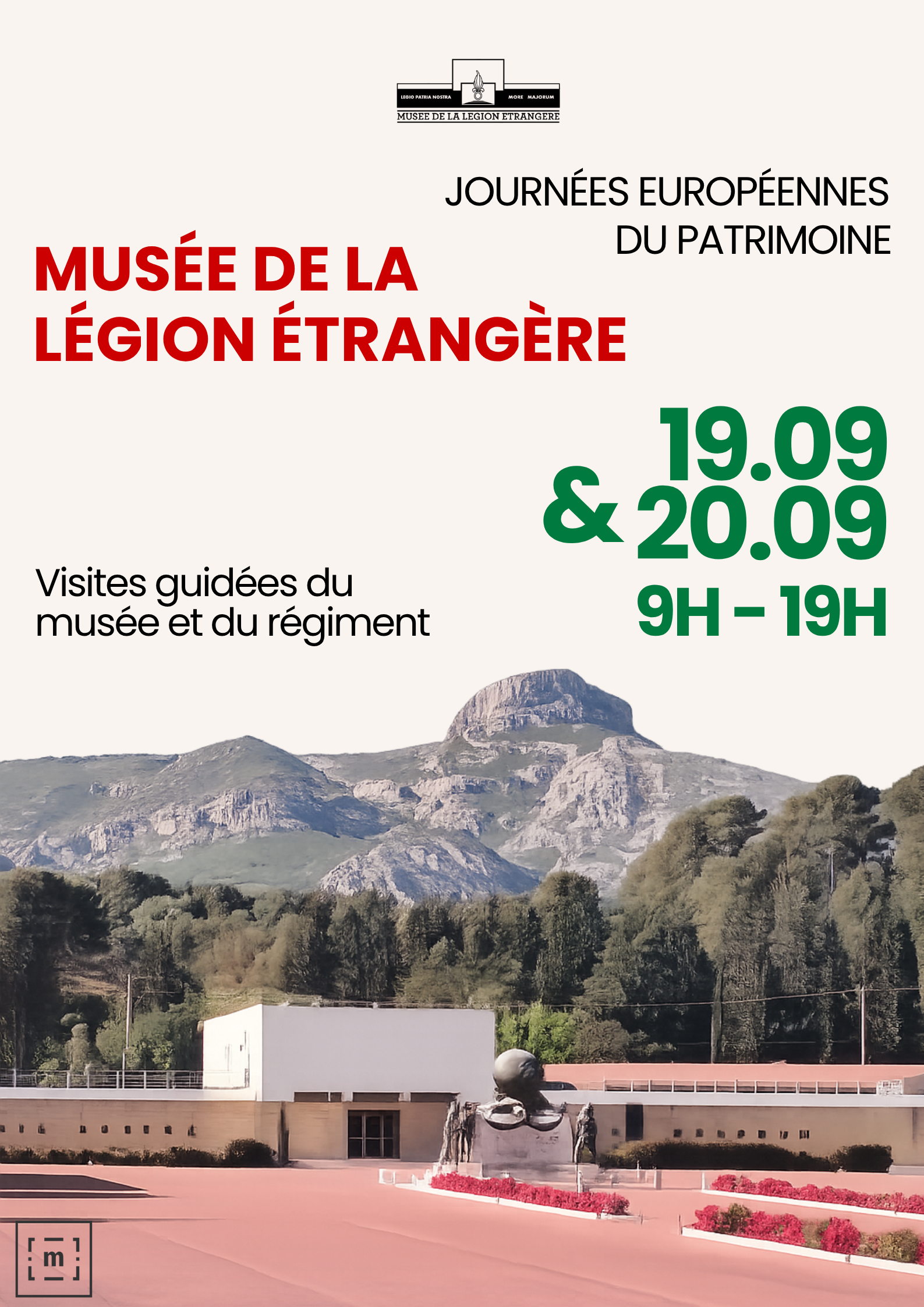 JEP - Visite du mus�e de la L�gion �trang�re