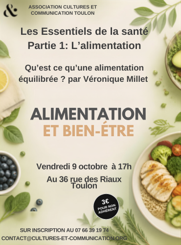 Conf�rence -Alimentation et bien-�tre
