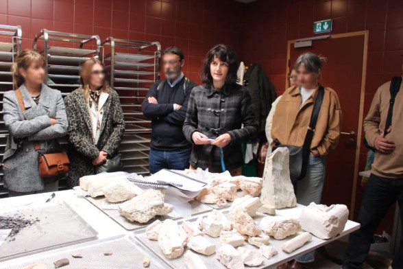 Visite arch�ologique Memento
