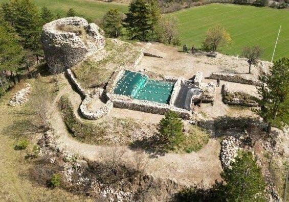 Journ�es Europ�ennes du Patrimoine : visite du chantier de sauvegarde du ch�teau des Flotte