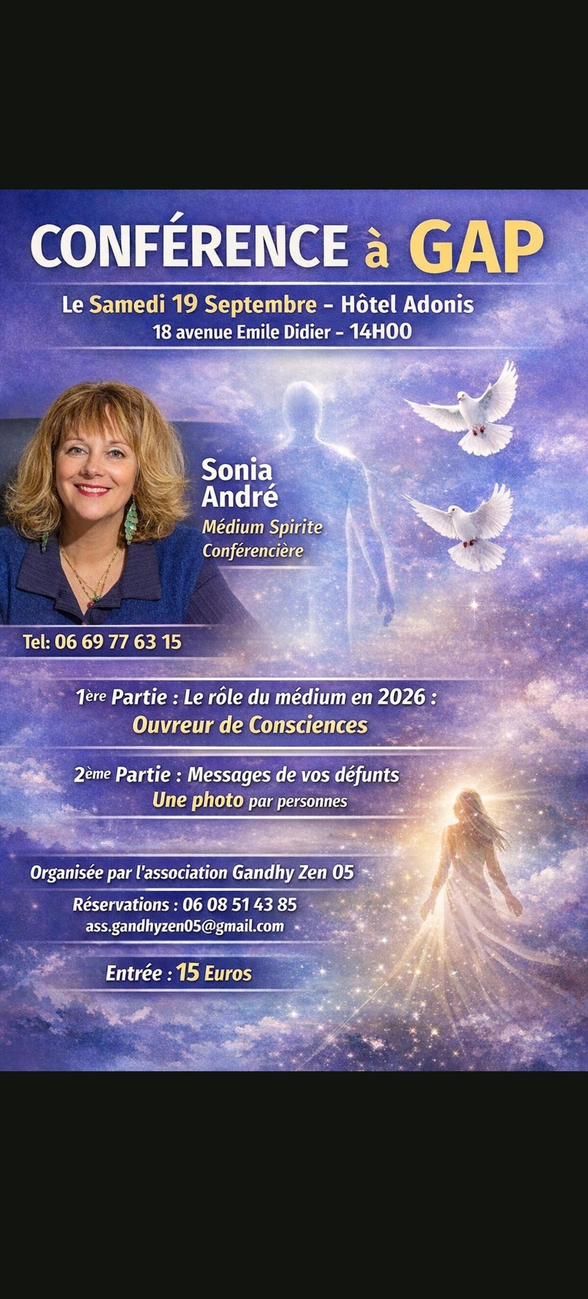 Conf�rence et m�diumnit�