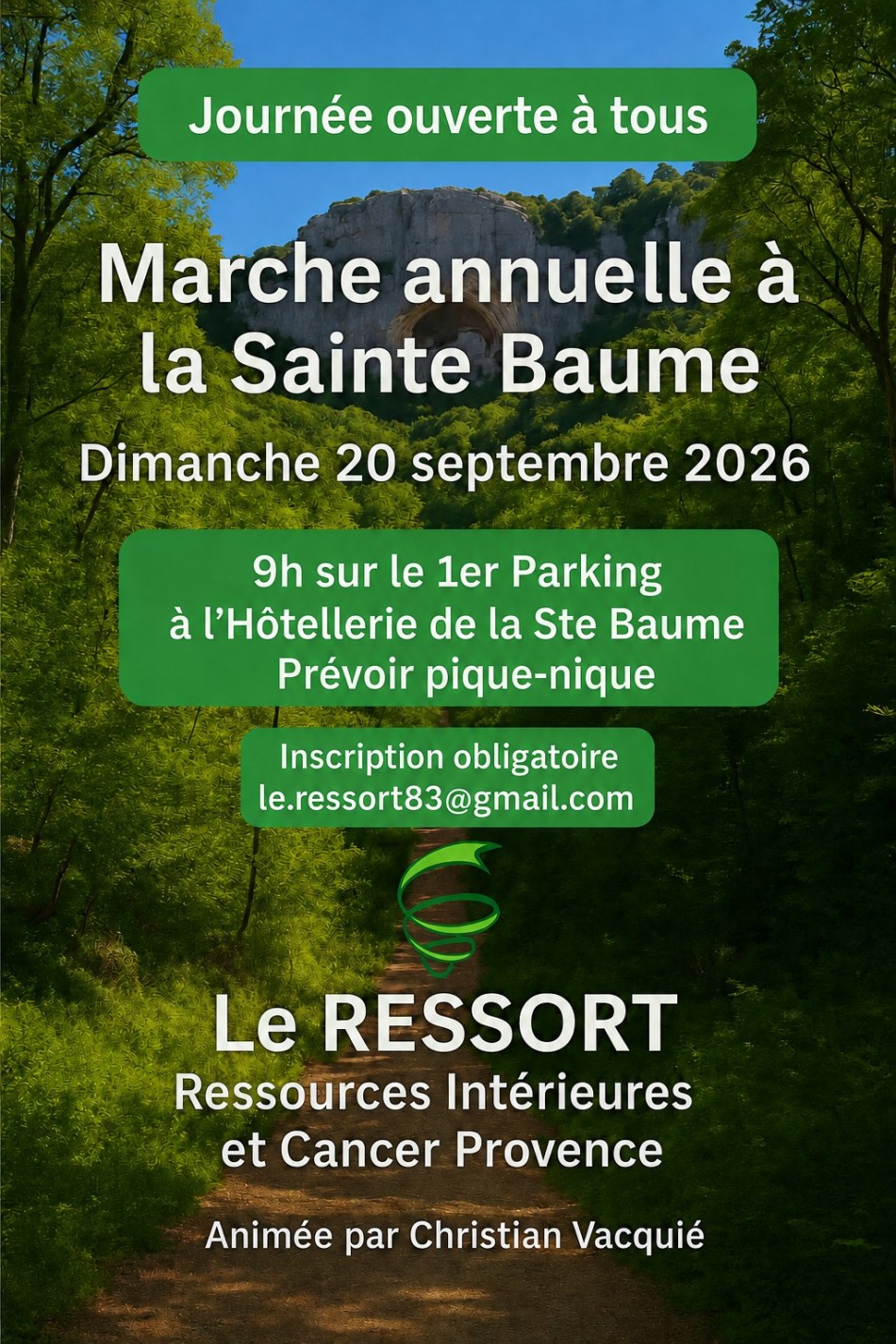 Randonn�e p�destre : Marche annuelle � la Sainte Baume