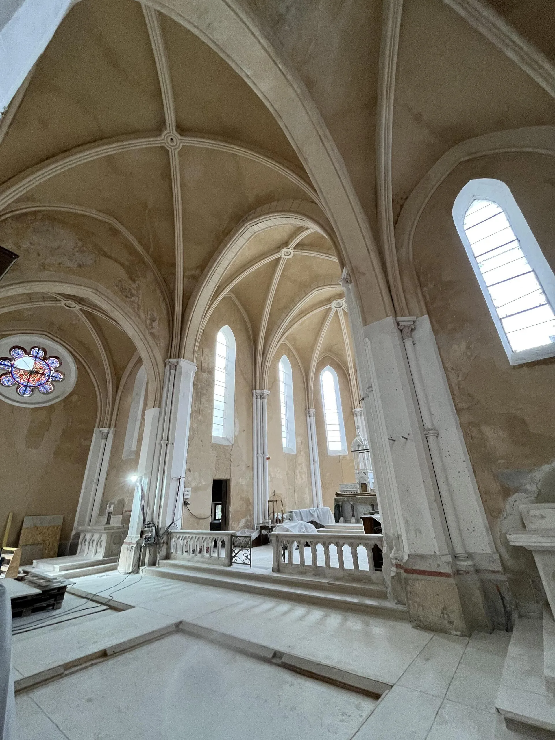 Visite comment� de l'�glise Saint-Martin