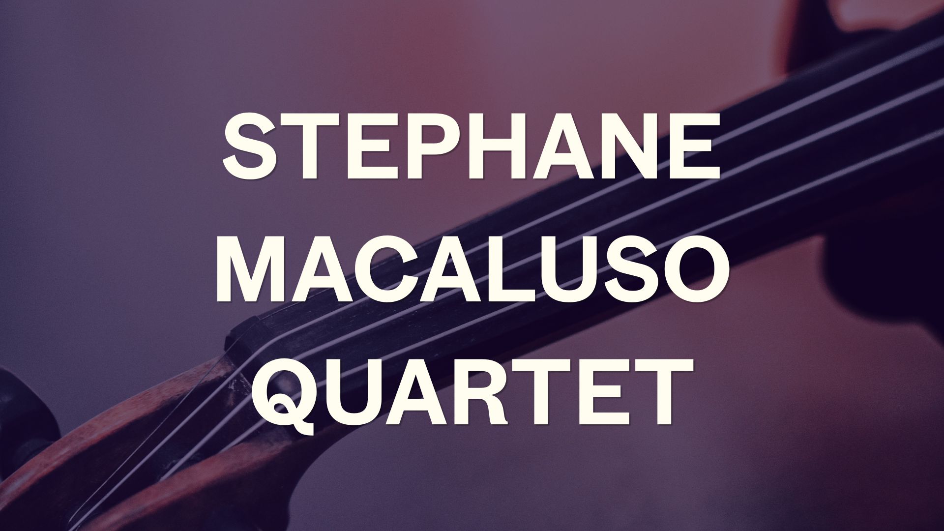St�phane Macaluso Quartet