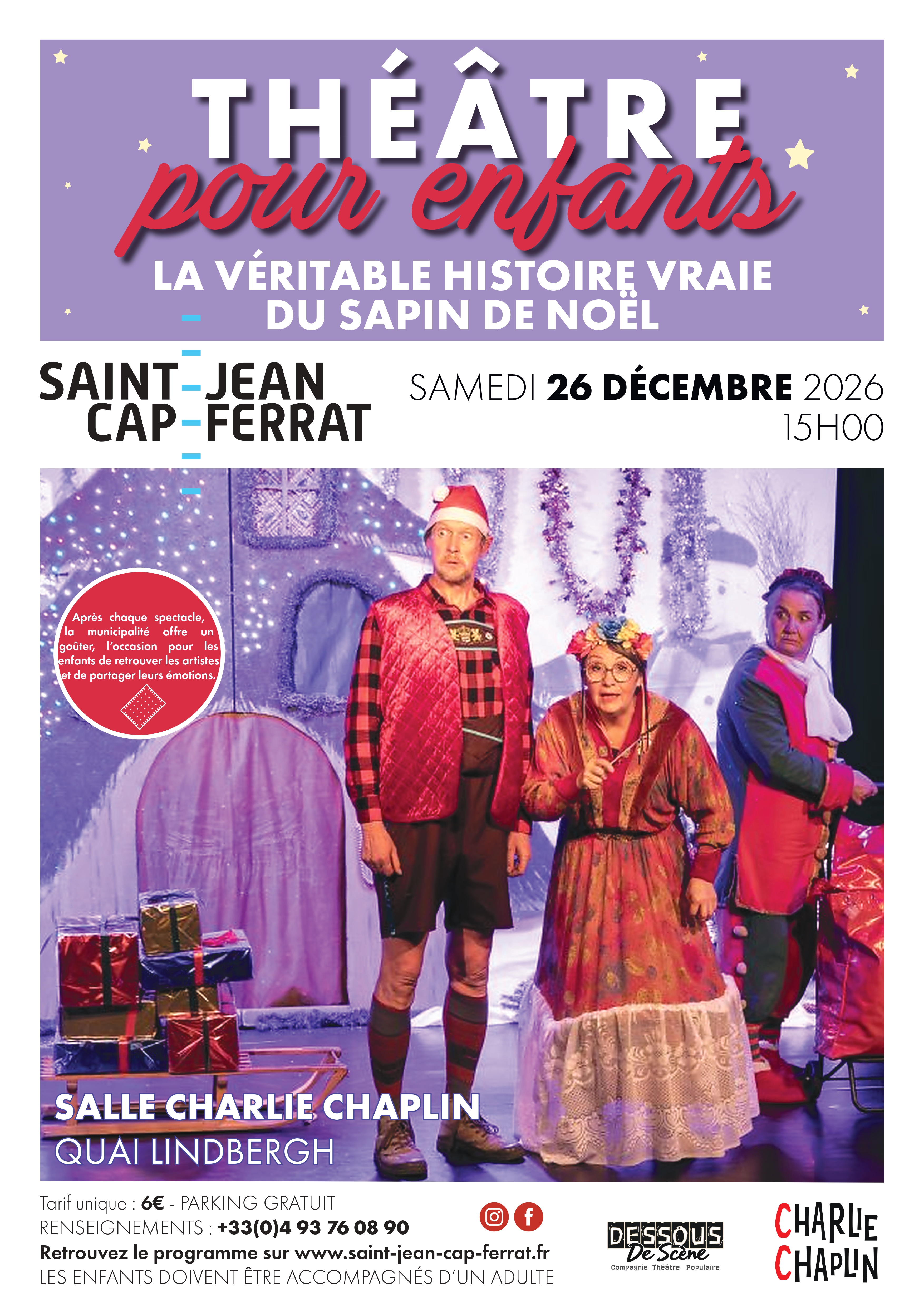 Th��tre pour enfants �La V�ritable histoire vraie du sapin de No�l�