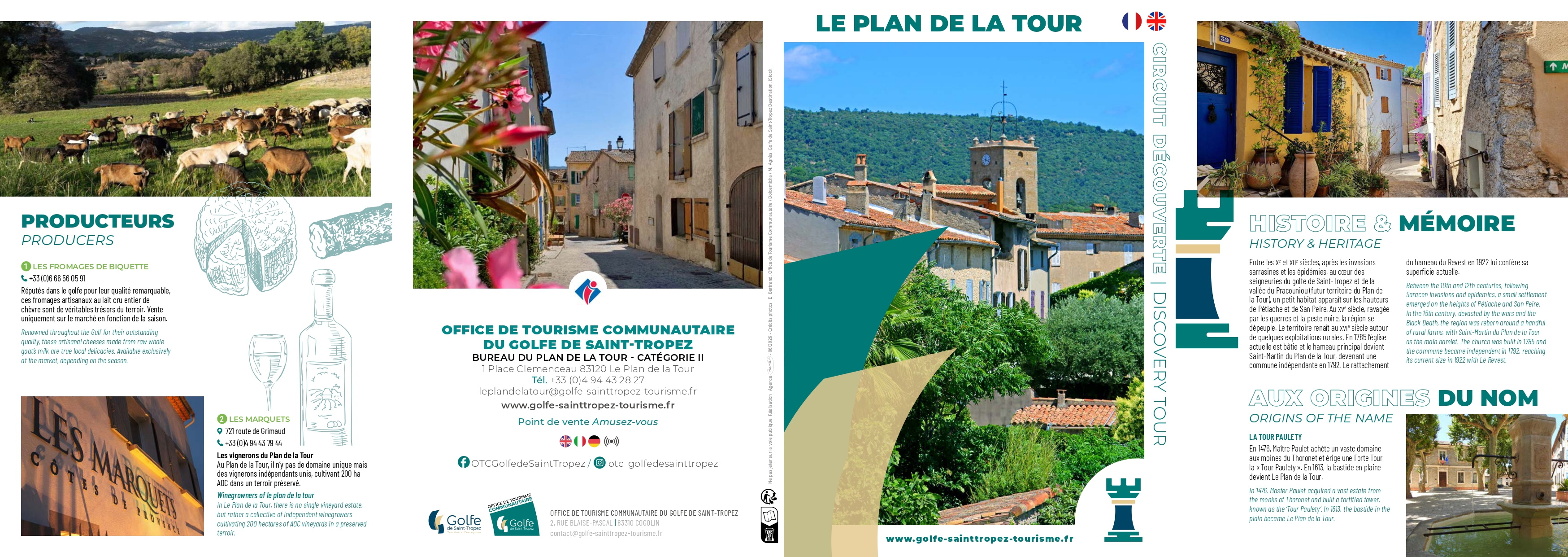 Journ�es du Patrimoine - Circuit d�couverte en autonomie du Plan de la Tour