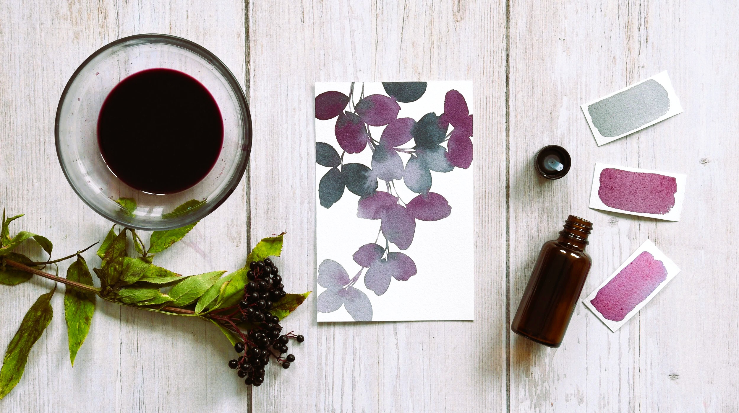 Atelier cr�atif : encres v�g�tales aux couleurs naturelles