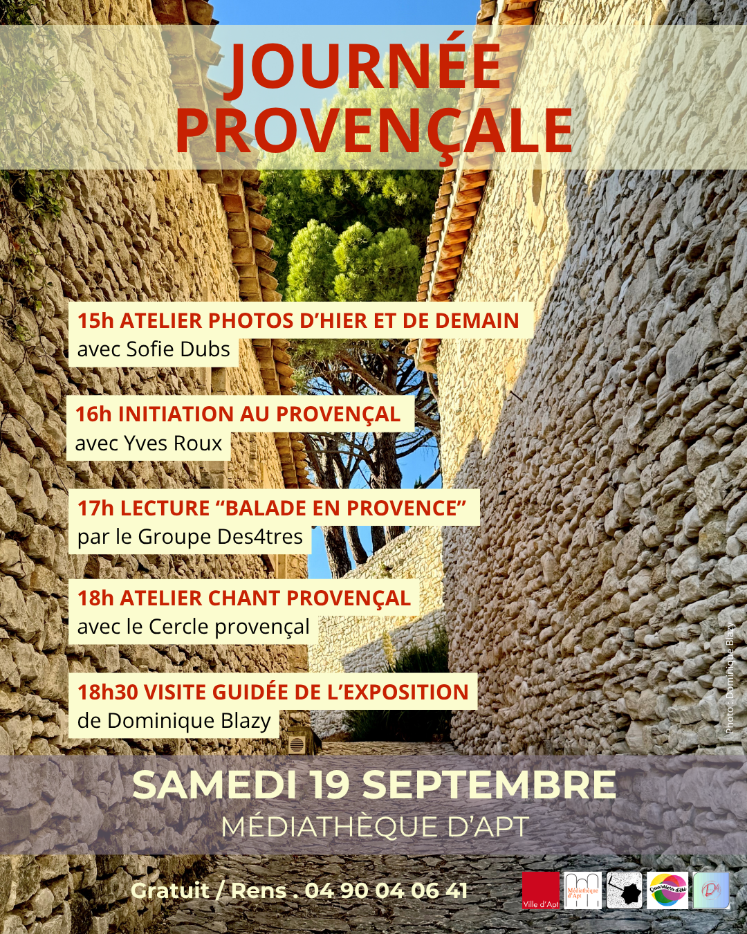 Journ�es du patrimoine - journ�e Proven�ale