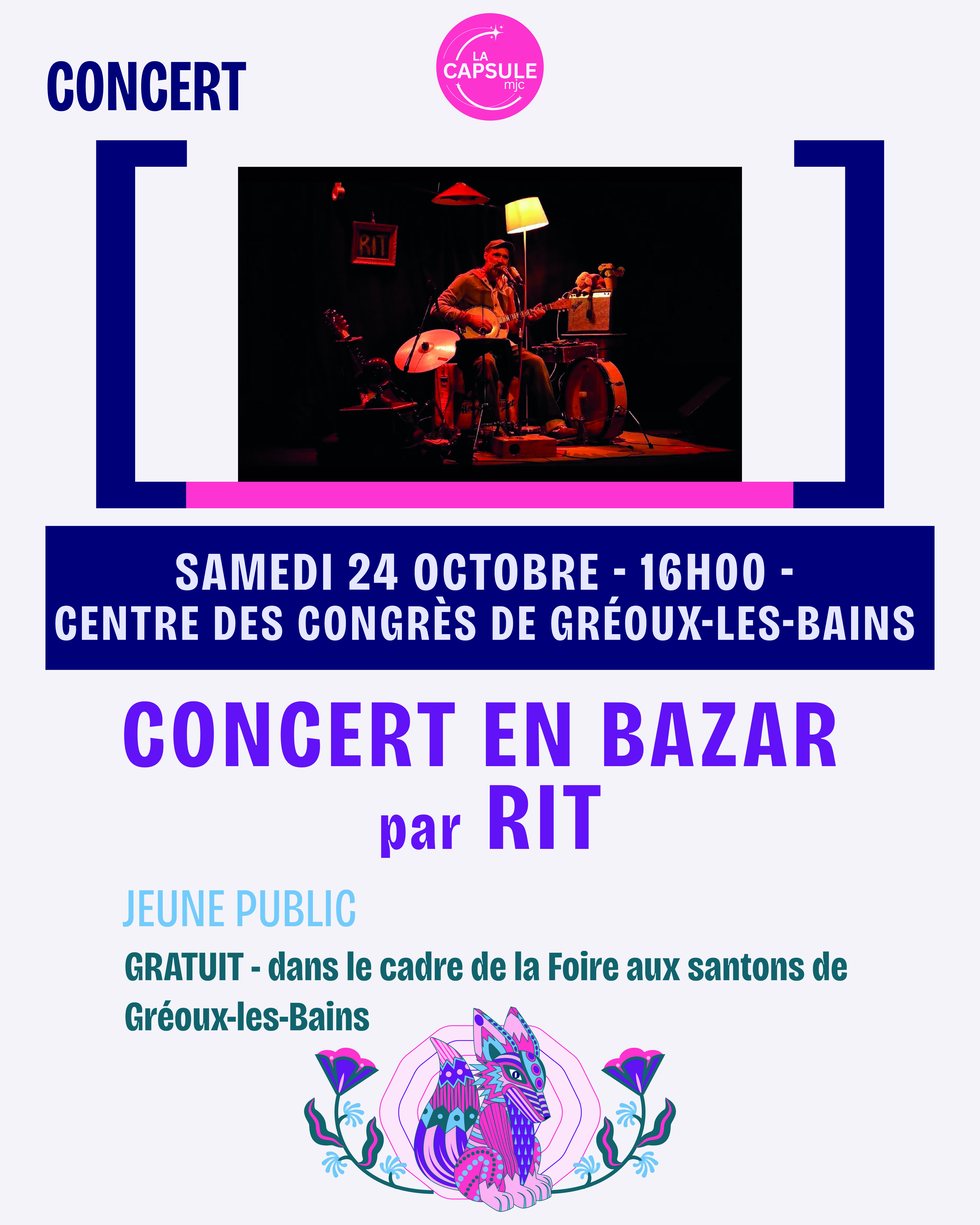 Concert en Bazar par RIT