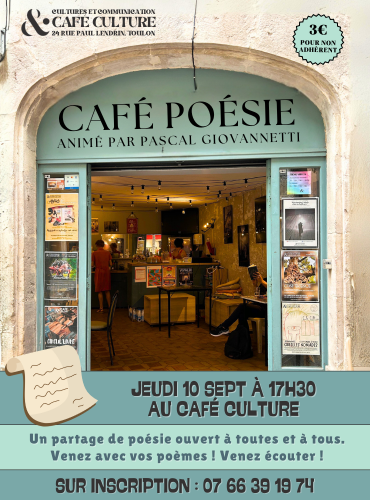 Caf� Po�sie au Caf� Culture