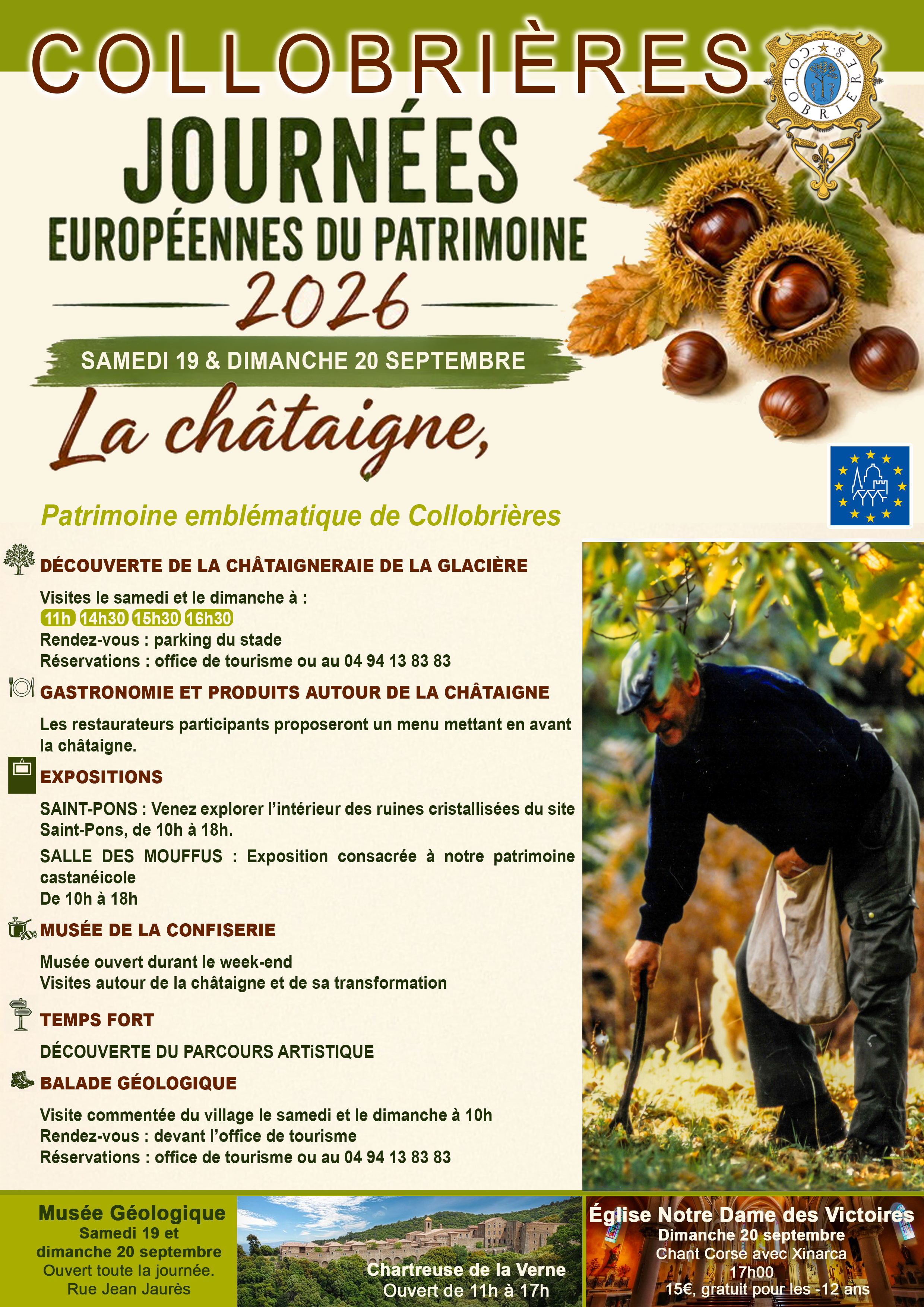 Les Journ�es Europ�ennes du Patrimoine � Collobri�res