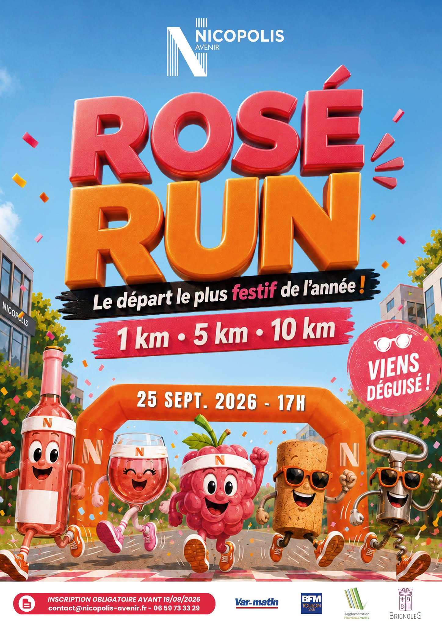 Course p�destre : Ros� Run