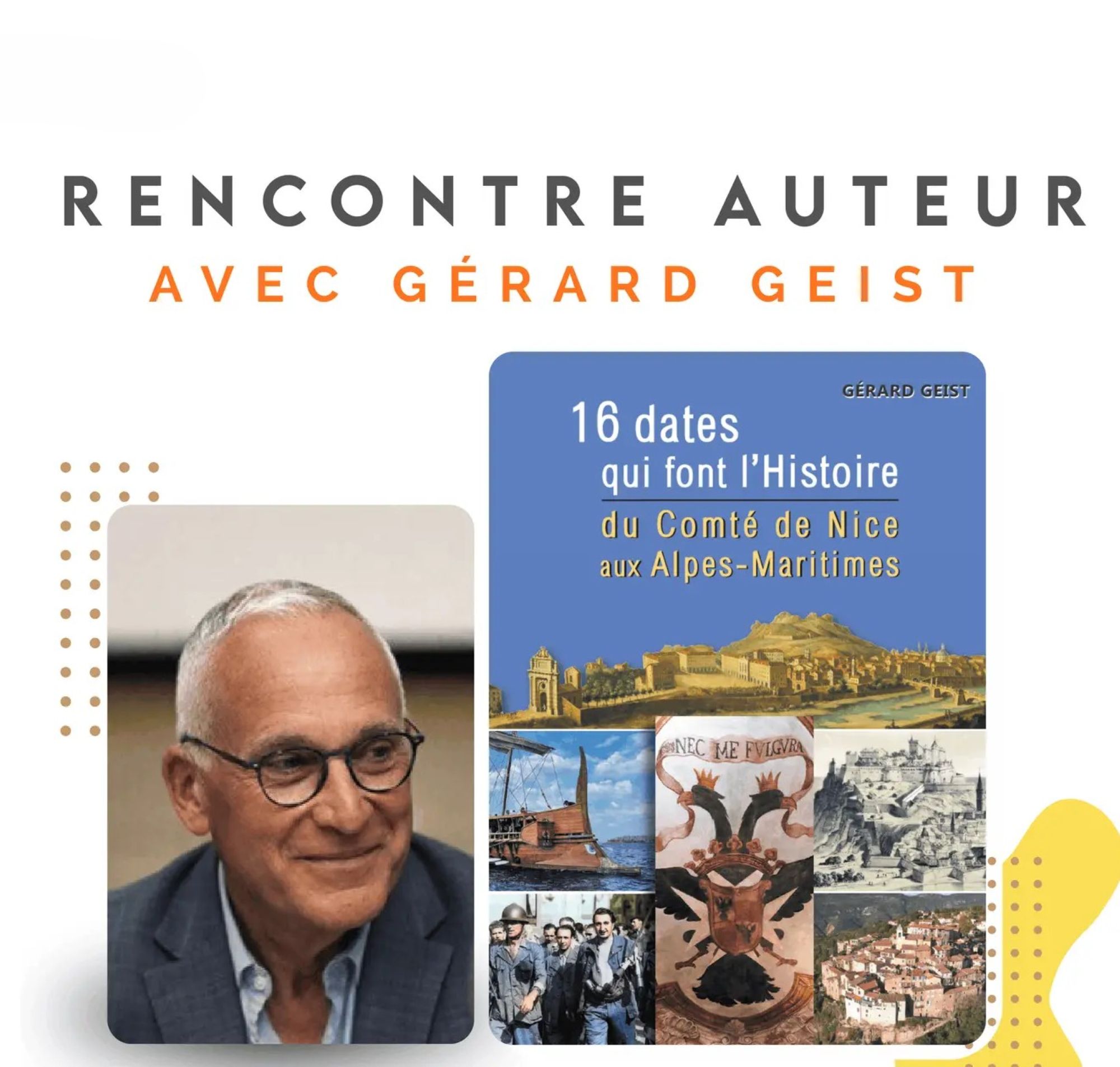Conf�rence : L�histoire de Nice et de son Comt�