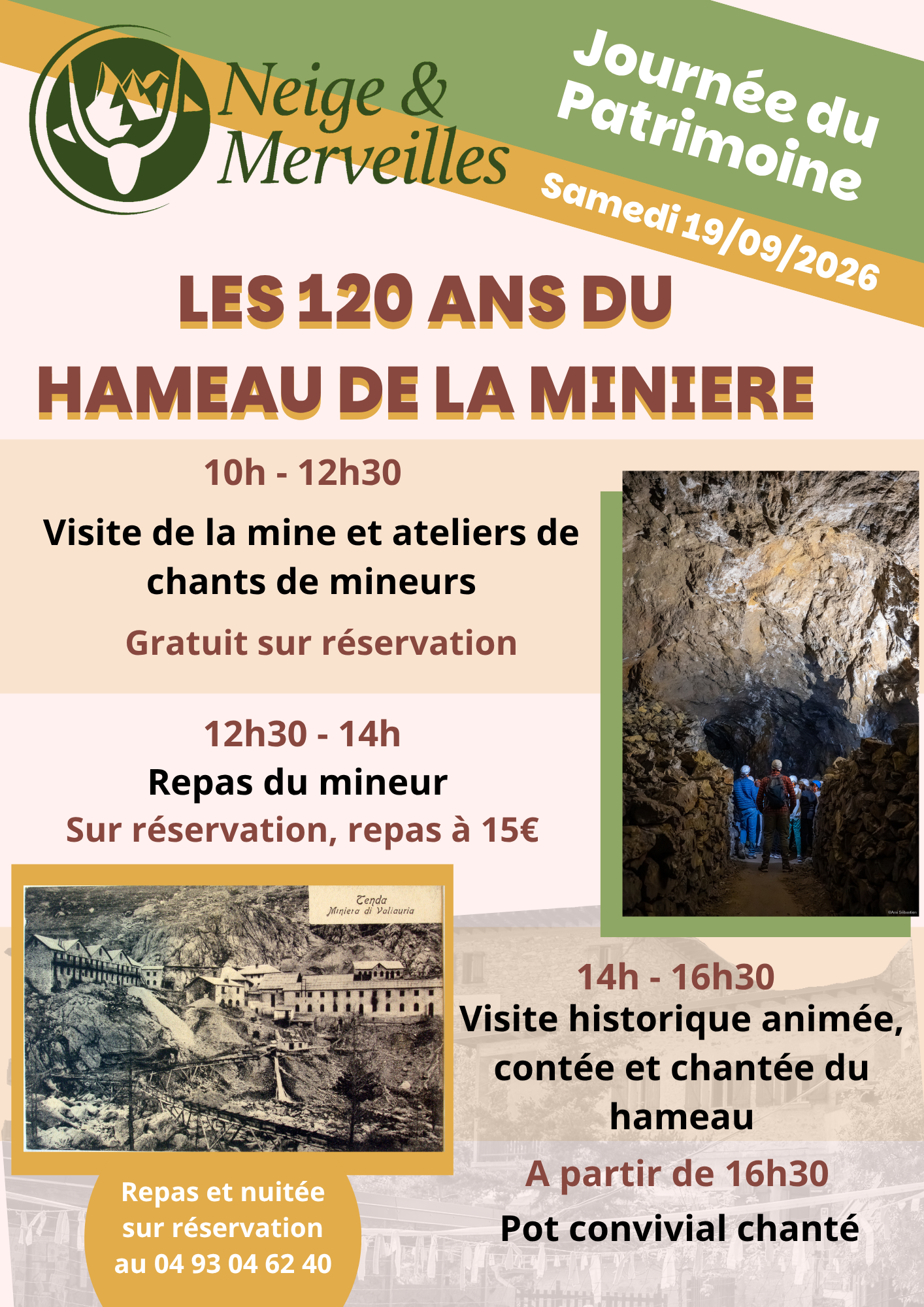 Journ�es Europ�ennes du Patrimoine : Les 120 ans du hameau de la miniere