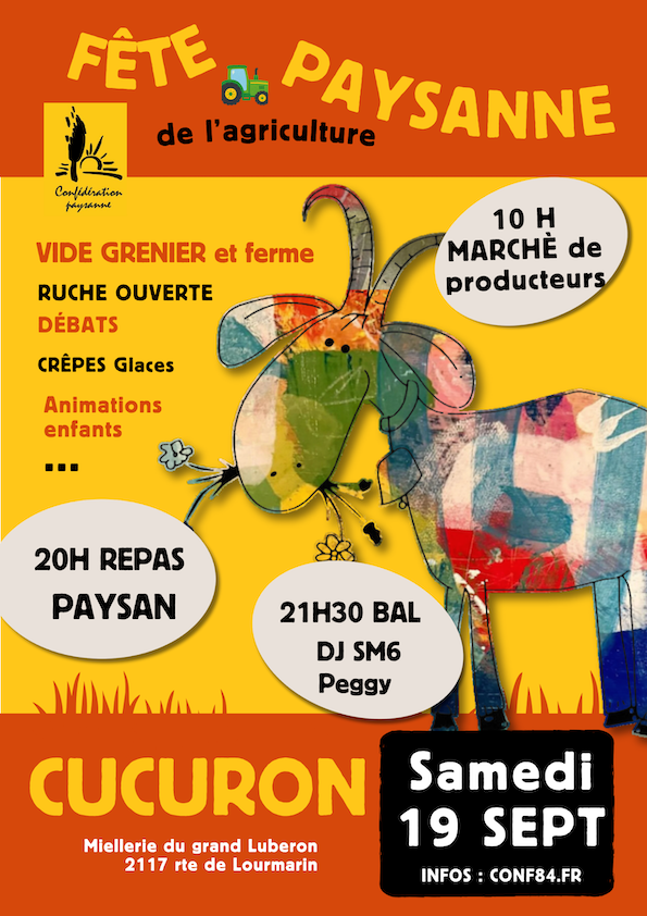 F�te de l'Agriculture Paysanne � Cucuron