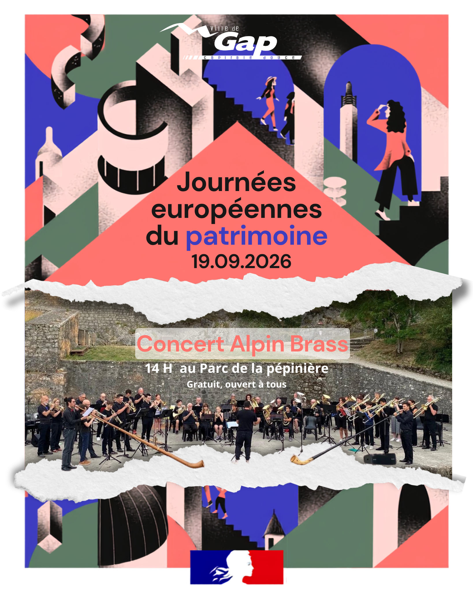 Concert Alpin Brass,  Journ�es europ�ennes du patrimoine,