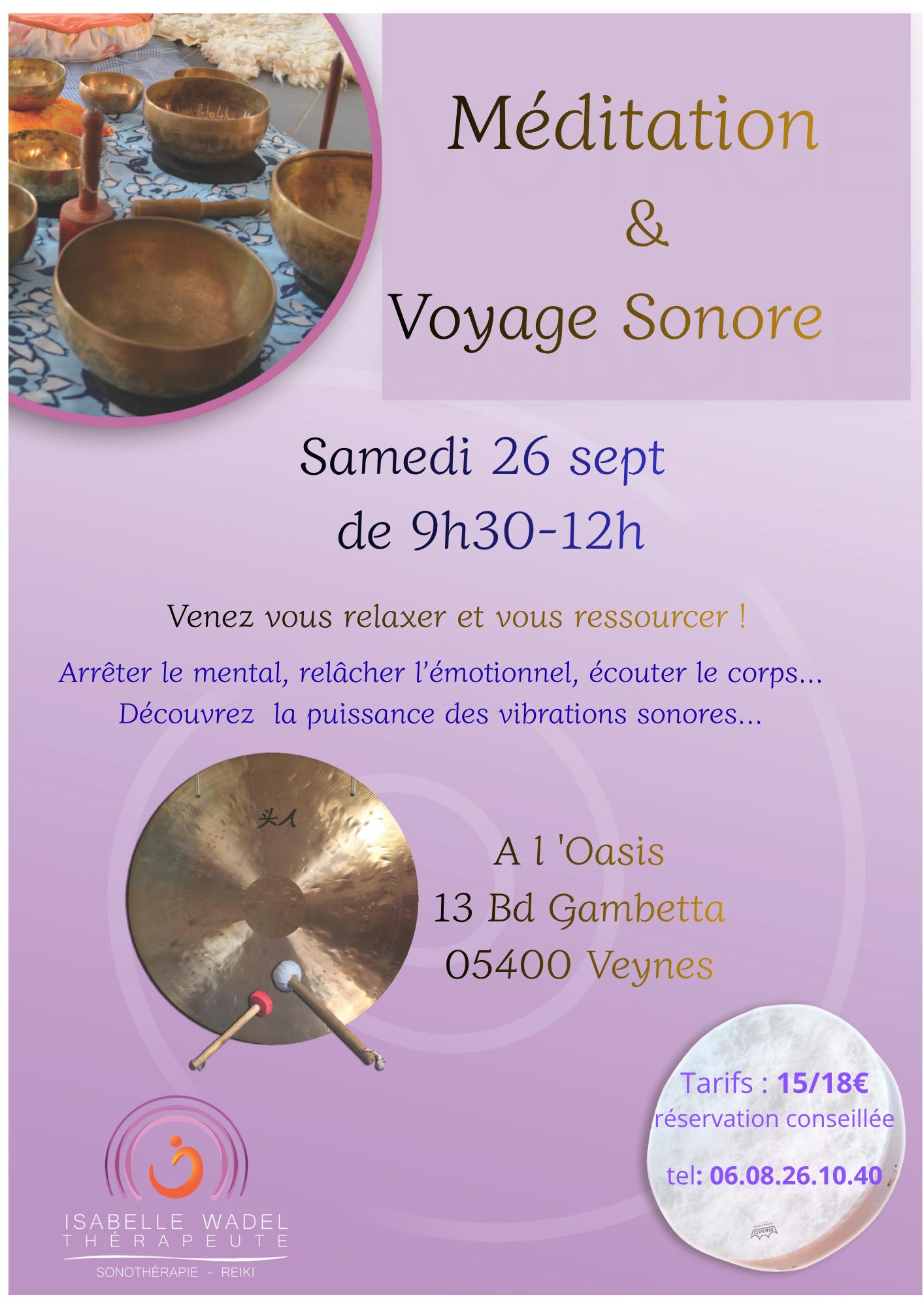 M�ditation et Voyage sonore