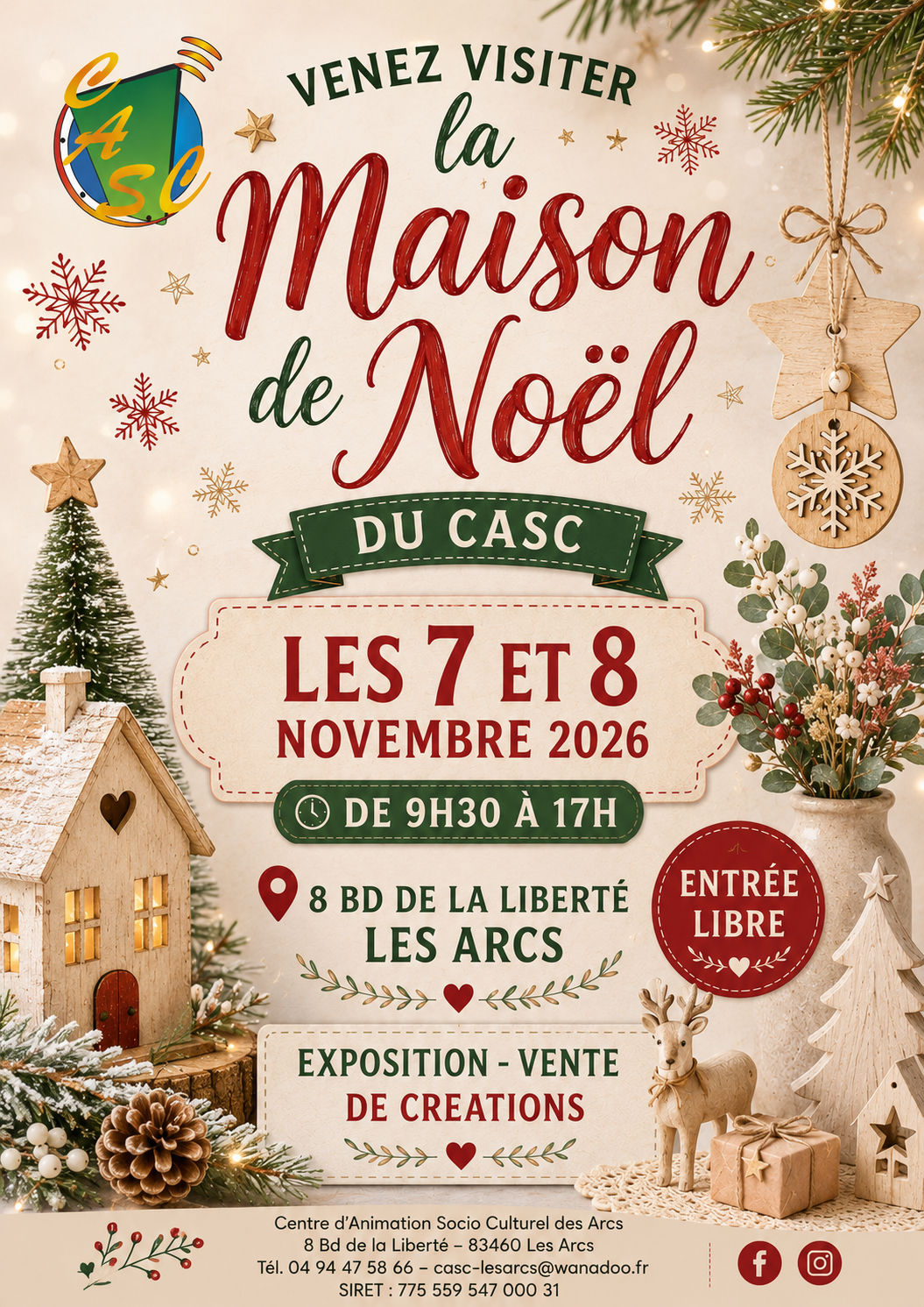 La Maison de No�l du CASC