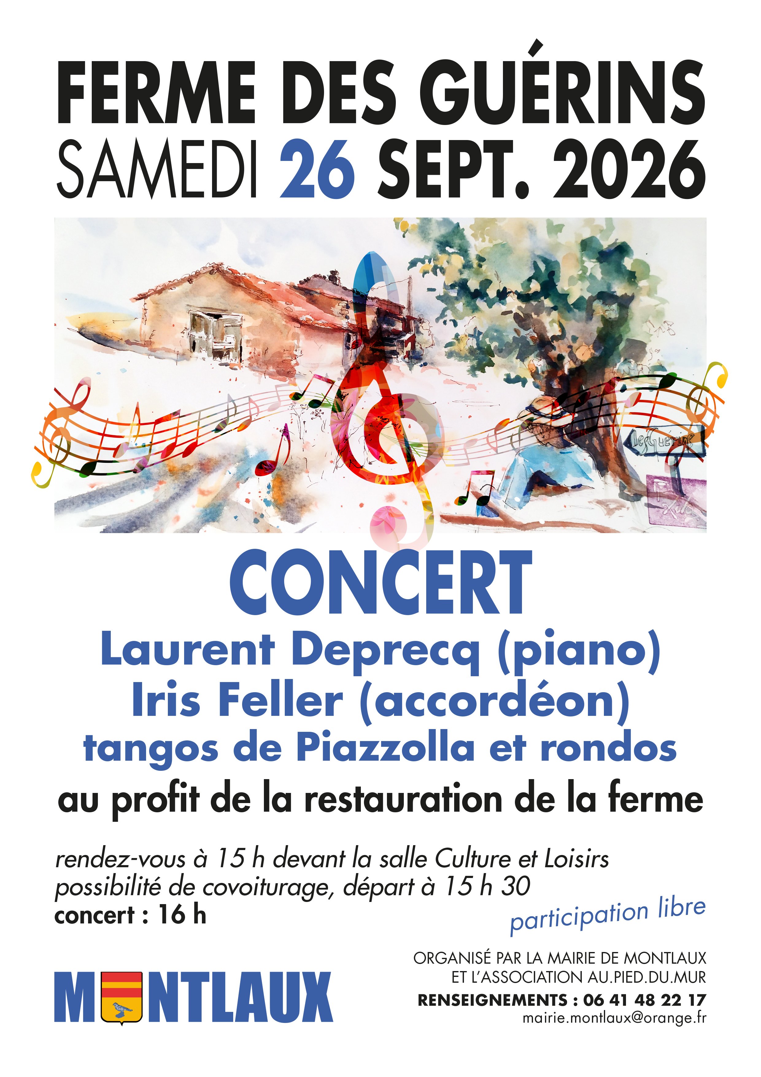 Concert piano accord�on, piazzolla et classique