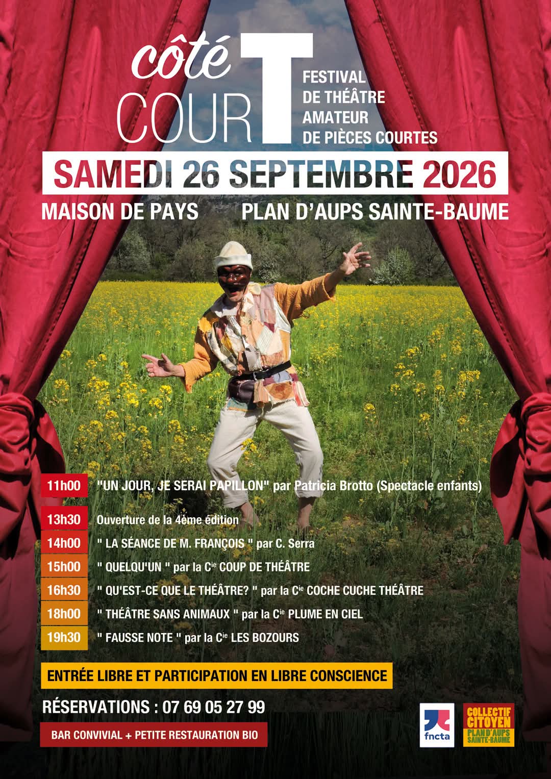 Festival de th��tre amateur de pi�ces courtes : C�t� courT